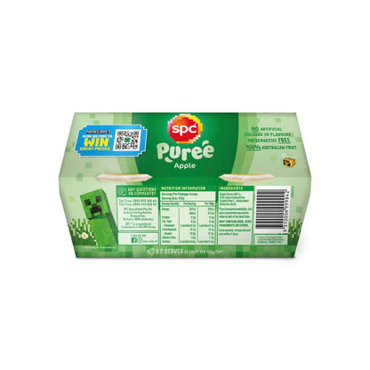 SPC Little Tubs Of Apple Puree 120g - 4 pack