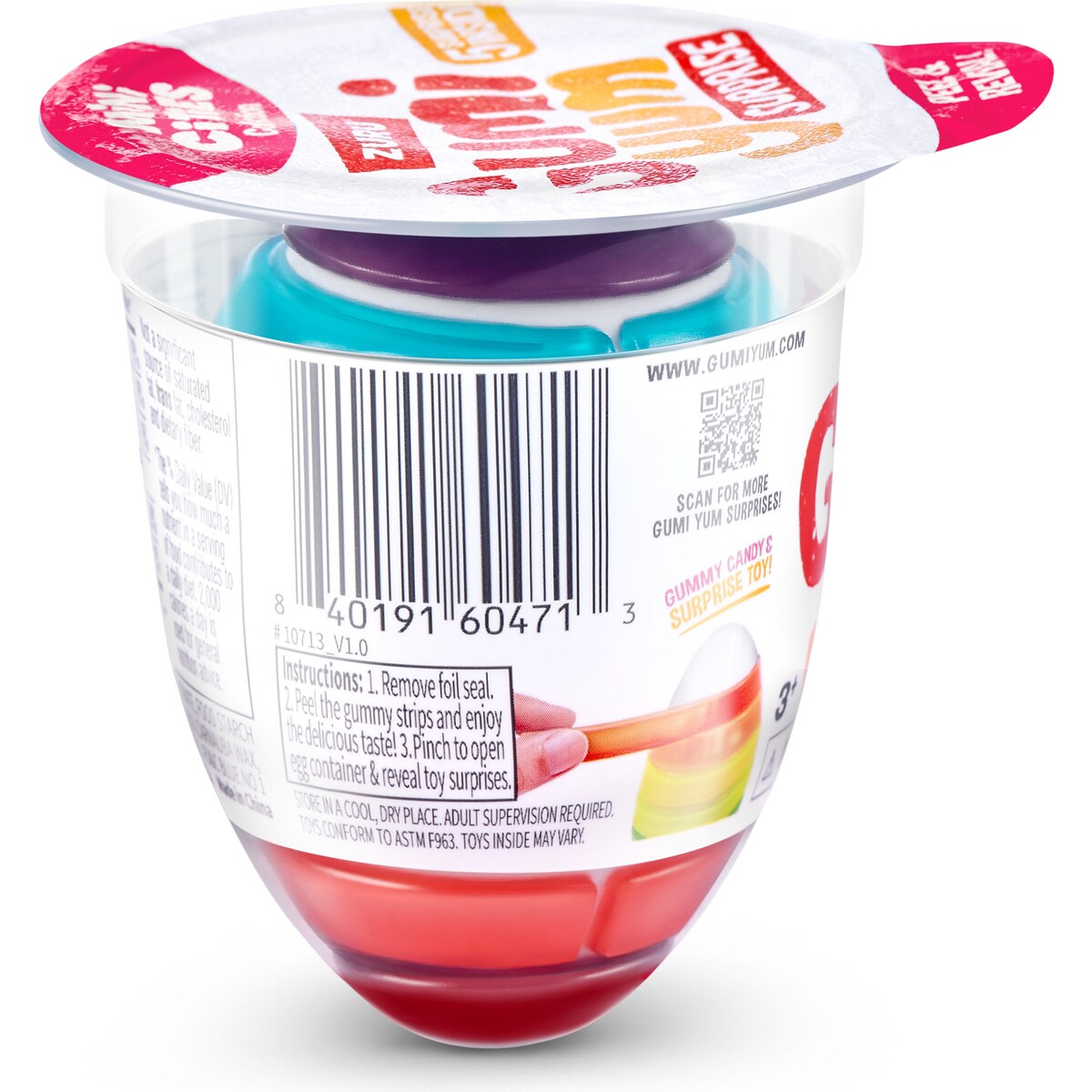 Zuru Gumi Yum Surprise Pink 21g