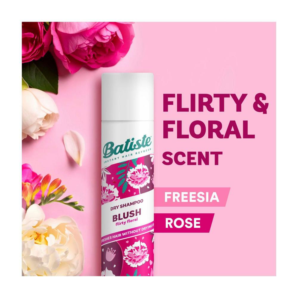 Batiste Floral & Flirty Blush Dry Shampoo - 50mL