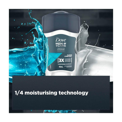 Dove Men Deodorant inical 96hr Cream ean Comfort - 45mL