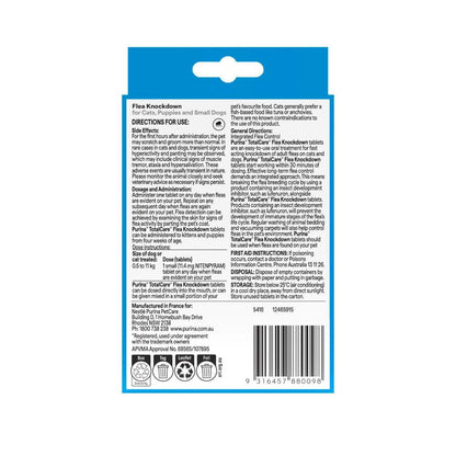 Purina Total Care Flea Knockdown for Cats, Puppies & Small Dog - 3 pack