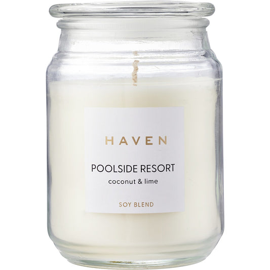 Haven Poolside Resort Coconut & Lime Soy Blend Candle
