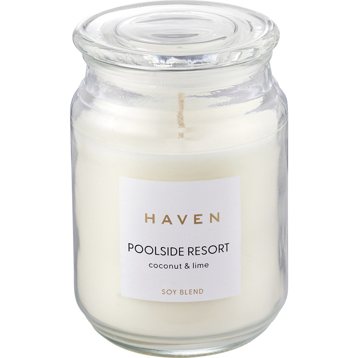 Haven Poolside Resort Coconut & Lime Soy Blend Candle