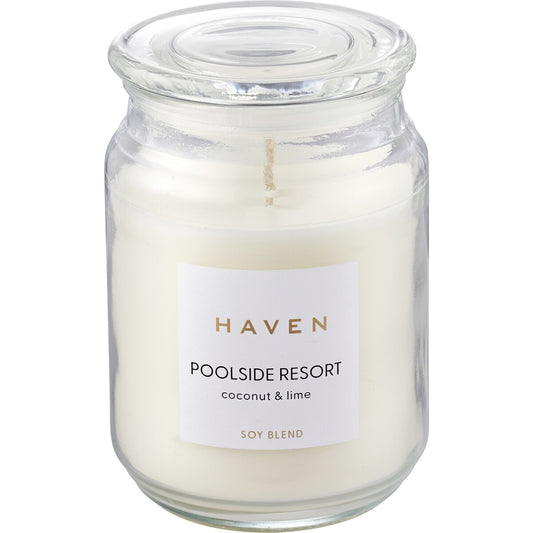 Haven Poolside Resort Coconut & Lime Soy Blend Candle