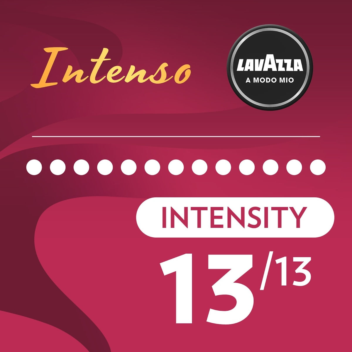 Lavazza Intenso Coffee Pods A Modo Mio 16 Pack