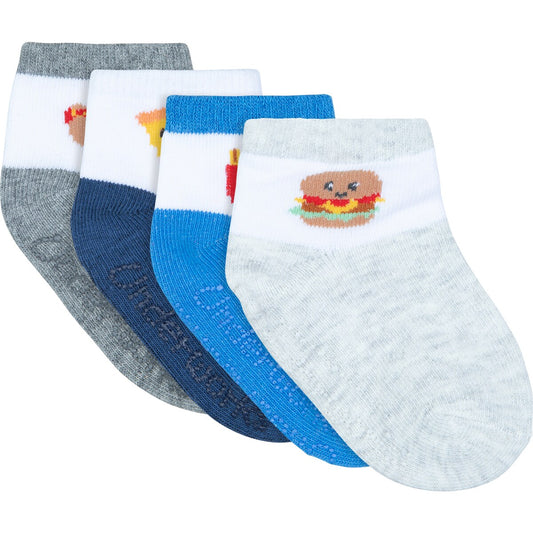 Underworks Infant Patterned Crew 4 Pack