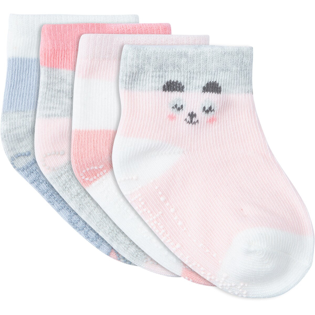 Underworks Infant Patterned Crew 4 Pack