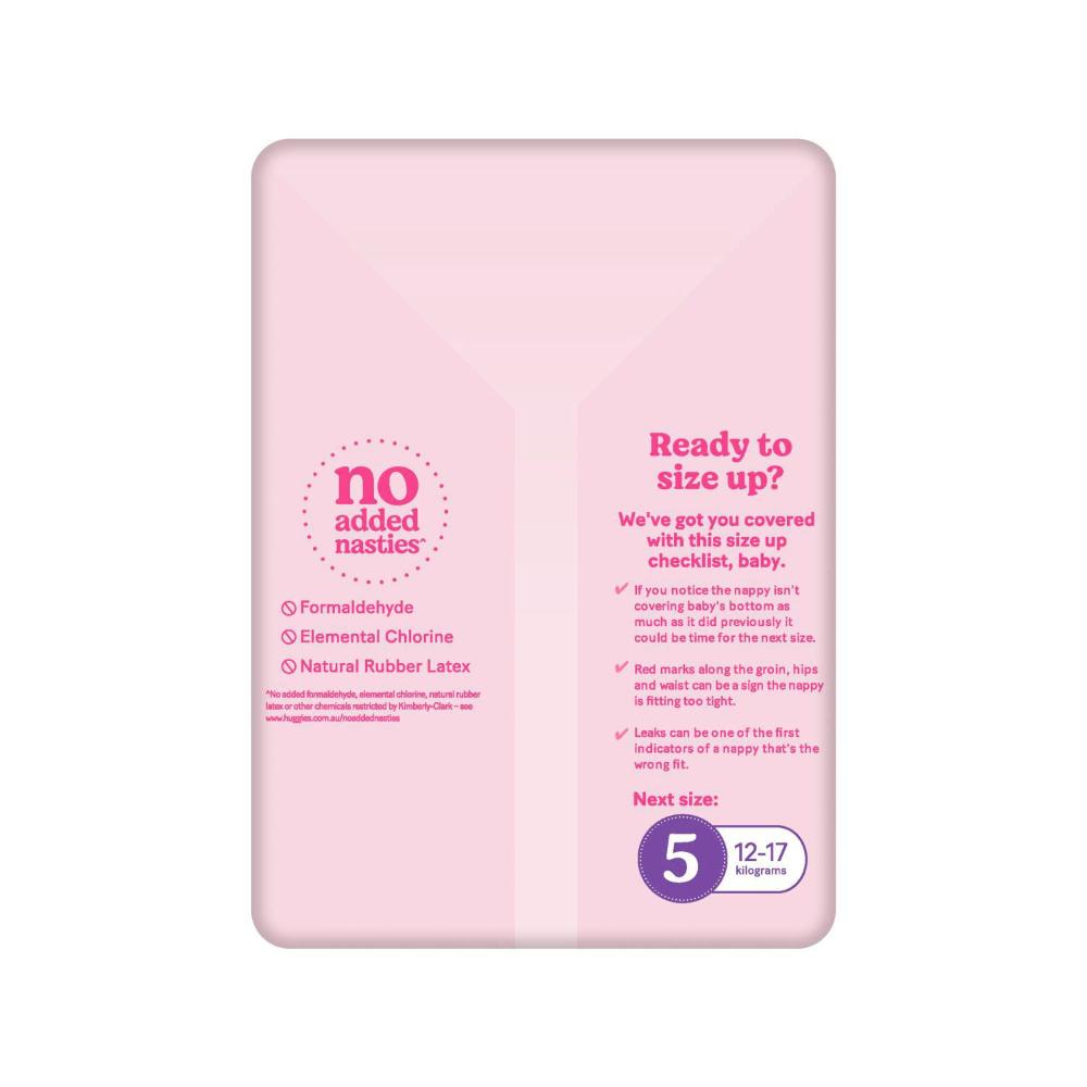 Huggies Ultra Dry Nappy Pants Girls Size 4 (9-14kg) - 29 pack