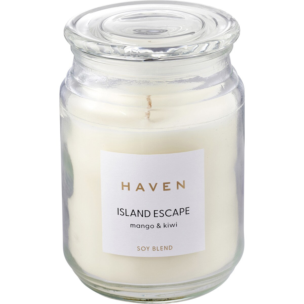 Haven Island Escape Mango & Kiwi Soy Blend Candle
