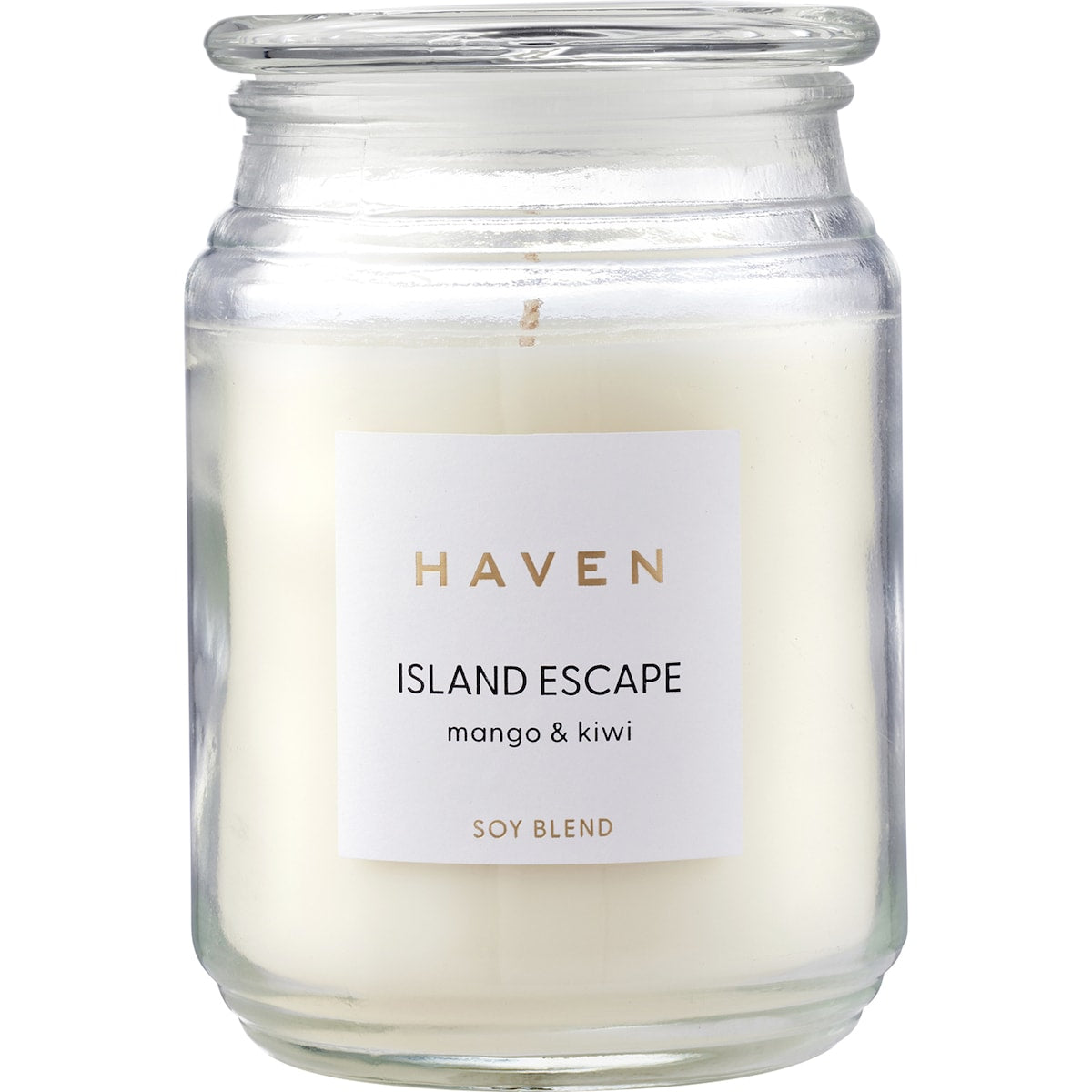 Haven Island Escape Mango & Kiwi Soy Blend Candle
