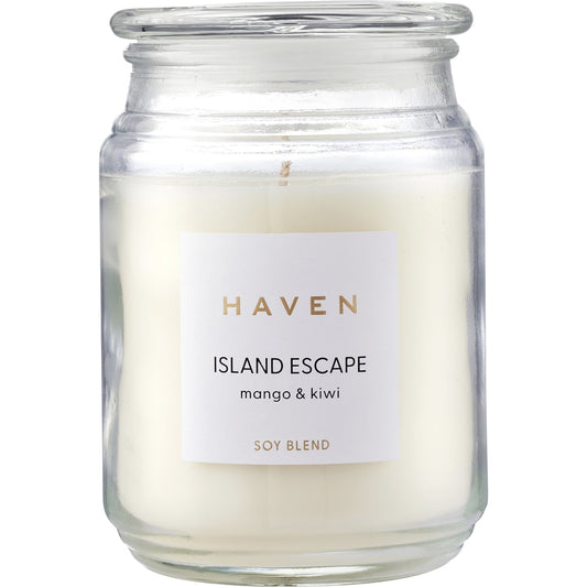 Haven Island Escape Mango & Kiwi Soy Blend Candle