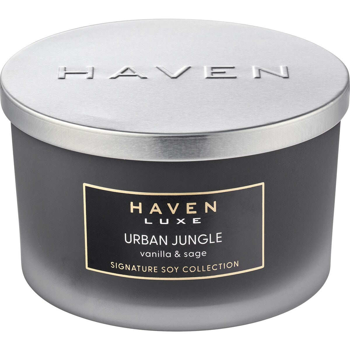 Haven Luxe Urban Jungle Vanilla Sage Signature Soy Blend Candle