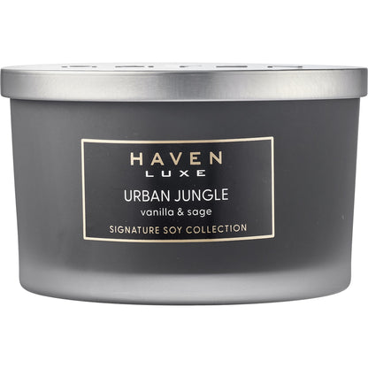 Haven Luxe Urban Jungle Vanilla Sage Signature Soy Blend Candle