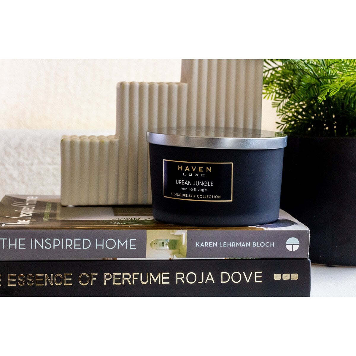 Haven Luxe Urban Jungle Vanilla Sage Signature Soy Blend Candle