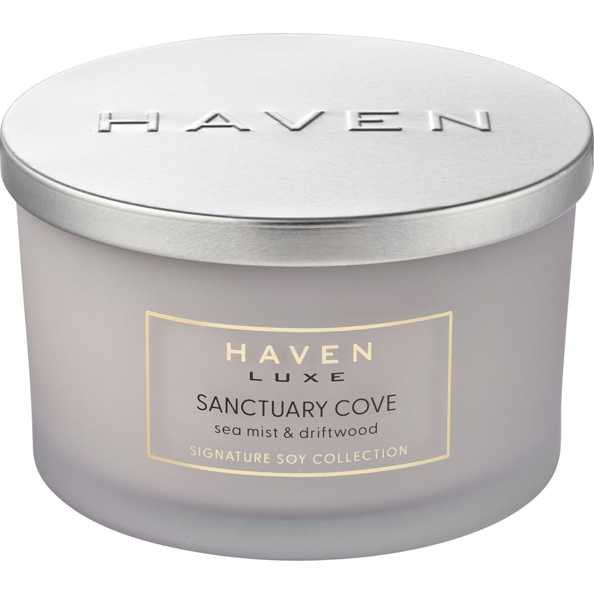 Haven Luxe Sanctuary Cove Sea Mist Signature Soy Blend Candle