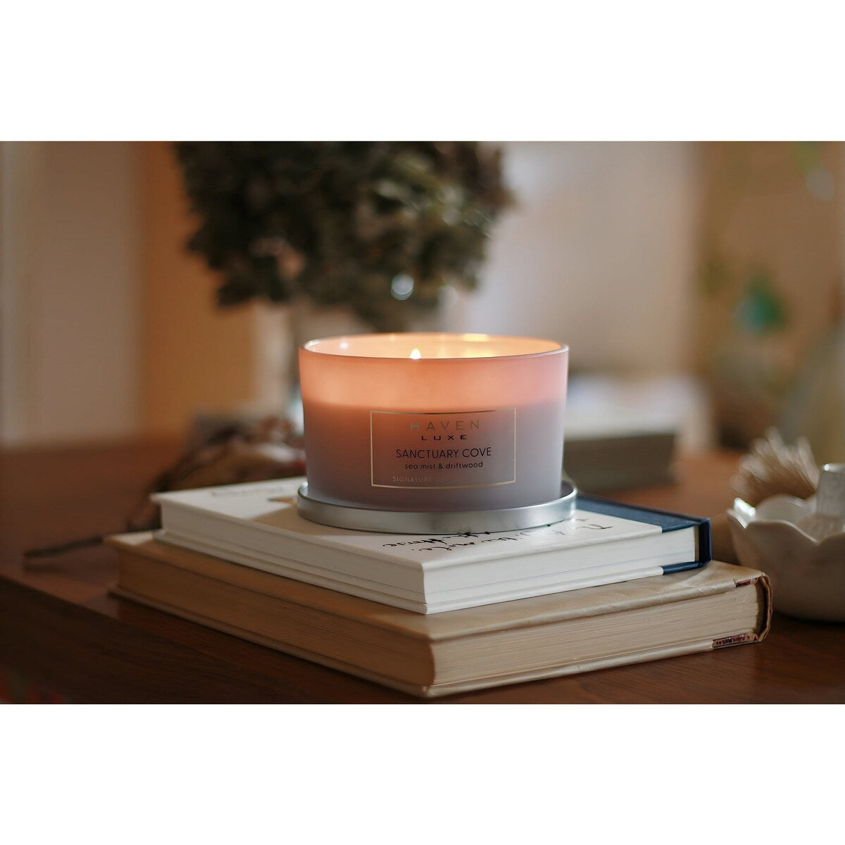 Haven Luxe Sanctuary Cove Sea Mist Signature Soy Blend Candle