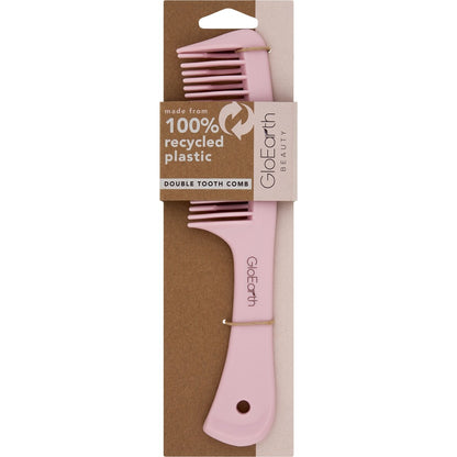 Gloearth Recycled Pet Double Tooth Comb Each