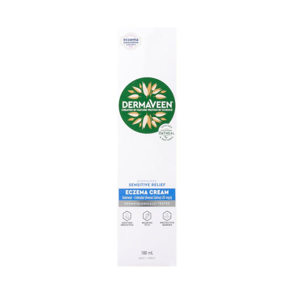 DermaVeen Sensitive Relief Eczema Cream - 100mL