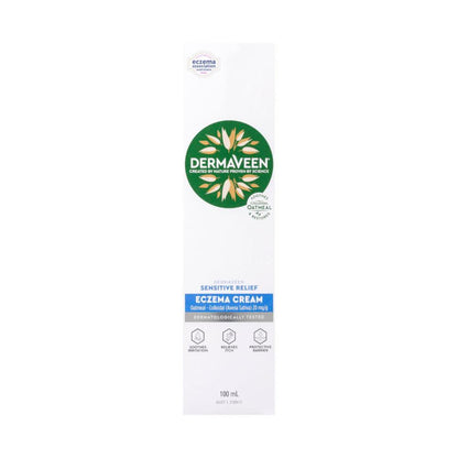 DermaVeen Sensitive Relief Eczema Cream - 100mL