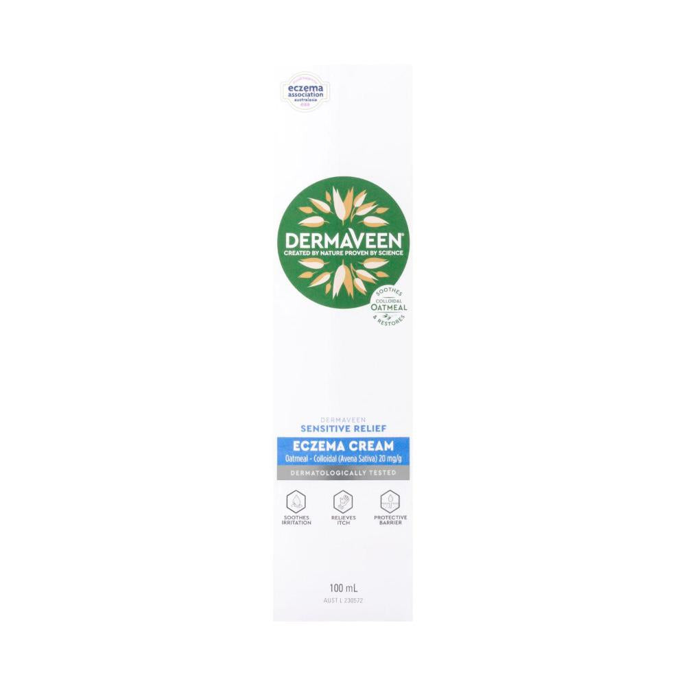 DermaVeen Sensitive Relief Eczema Cream - 100mL