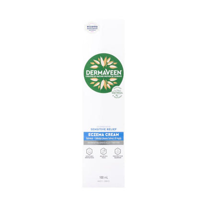DermaVeen Sensitive Relief Eczema Cream - 100mL
