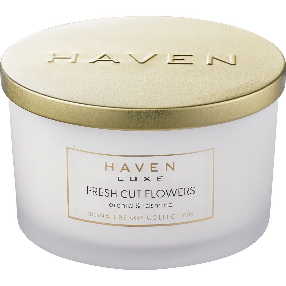 Haven Luxe Fresh Cut Flowers Signature Soy Blend Candle