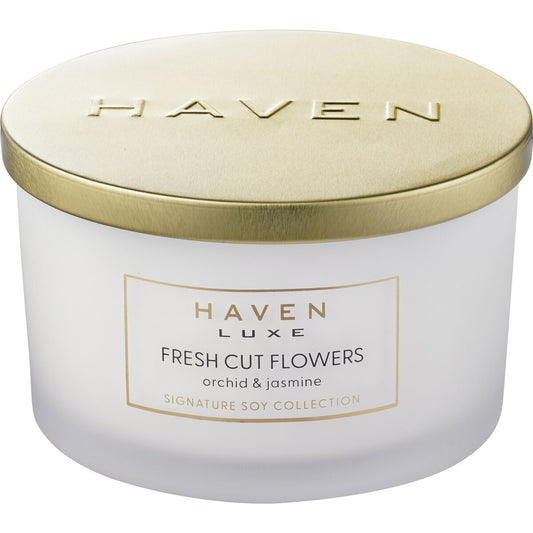 Haven Luxe Fresh Cut Flowers Signature Soy Blend Candle