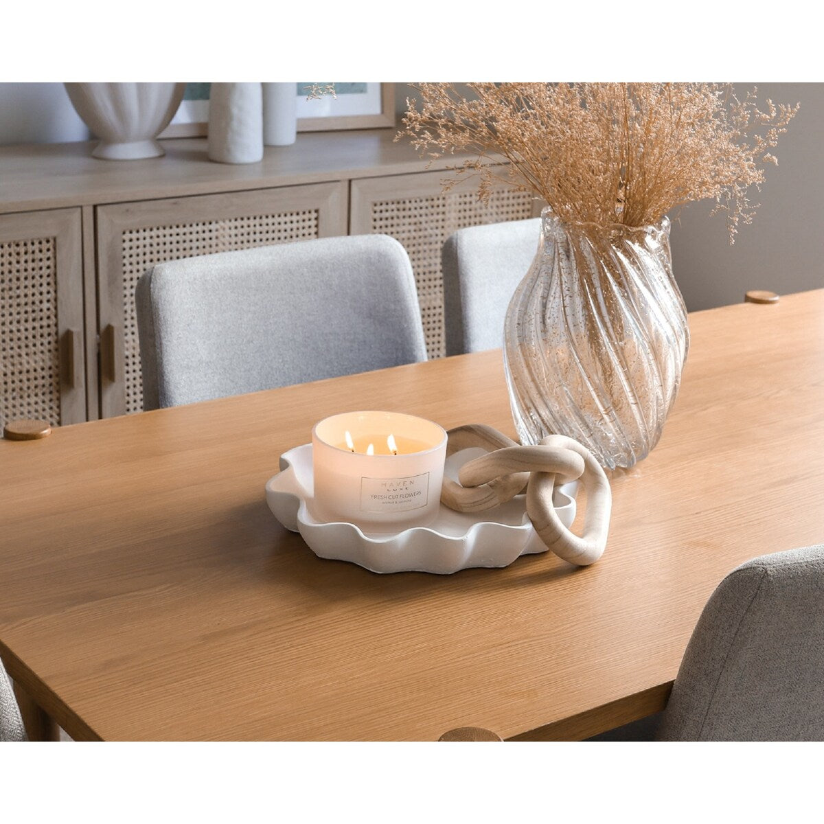 Haven Luxe Fresh Cut Flowers Signature Soy Blend Candle
