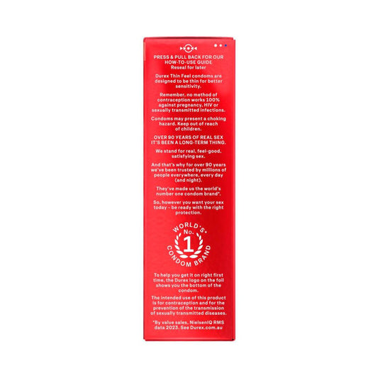 Durex Fetherlite Ultra Thin Feel Condoms - 10 pack