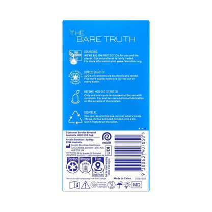 Durex Regular Condoms Original - 10 pack