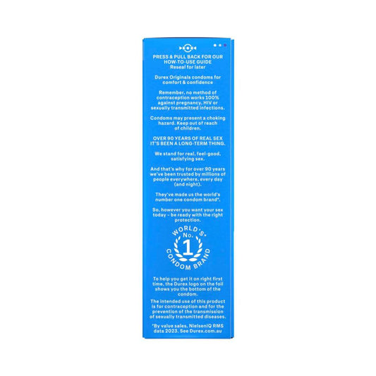 Durex Regular Condoms Original - 10 pack