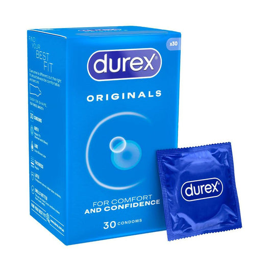 Durex Regular Condoms Original - 30 pack