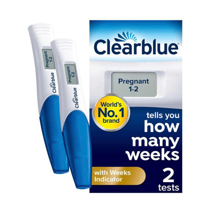 earblue Digital With Weeks Indicator Pregnancy Test - 2 Pack