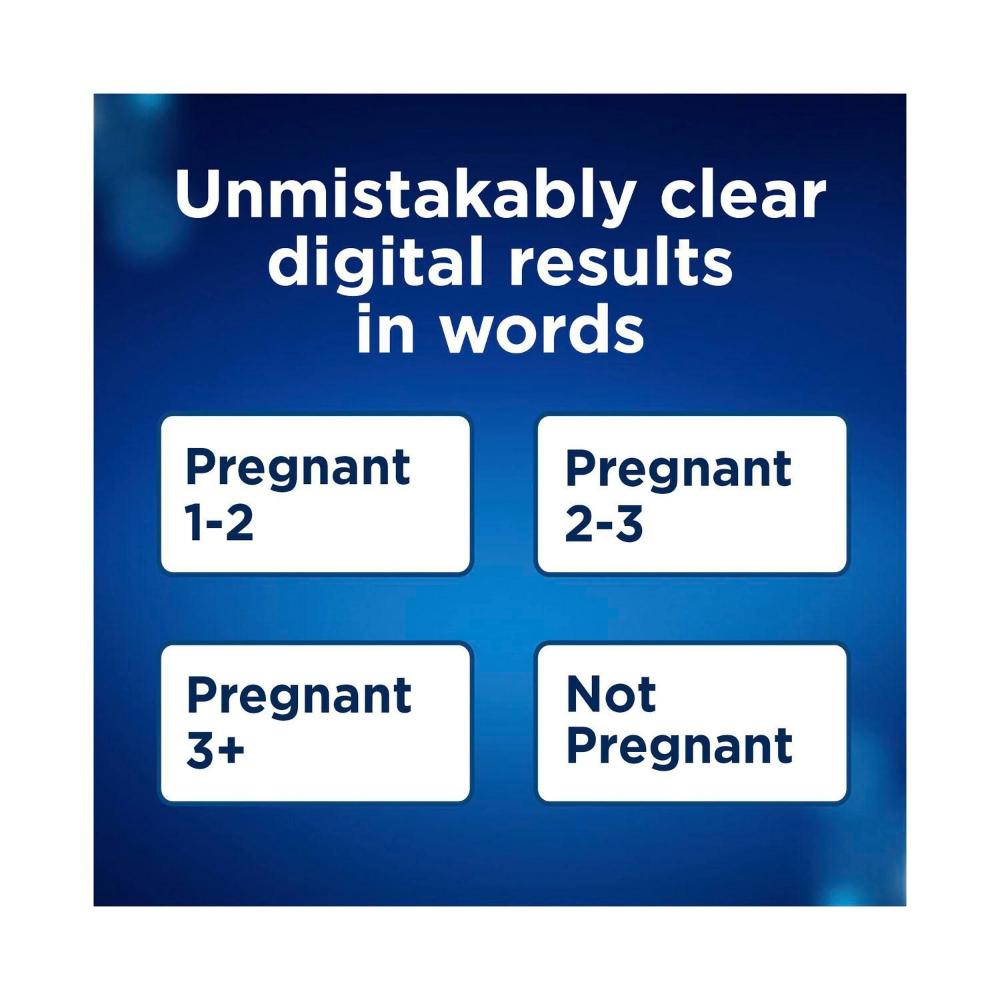 Clearblue Digital Weeks Indicator Pregnancy Test Kit - 2 pack