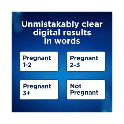 Clearblue Digital Weeks Indicator Pregnancy Test Kit - 2 pack
