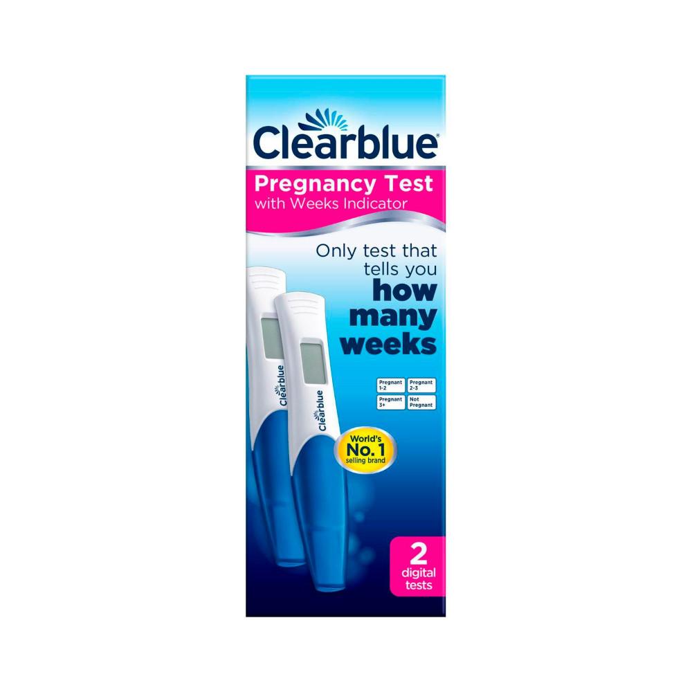 Clearblue Digital Weeks Indicator Pregnancy Test Kit - 2 pack