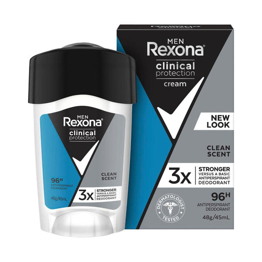 Rexona Men Deodorant 96hr inical Cream ean Scent - 45mL