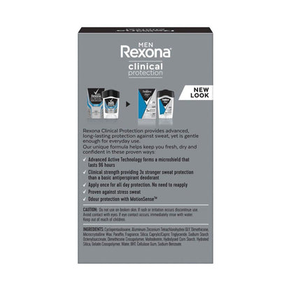 Rexona Men Deodorant 96hr inical Cream ean Scent - 45mL