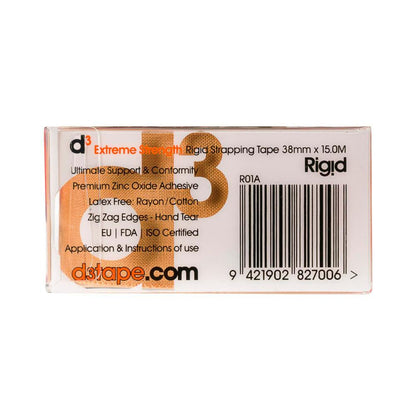 D3 Rigid Strapping Tape 38mm 1 Pack - 15m