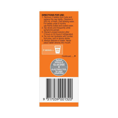 Hydralyte Tablets Orange - 10 pack