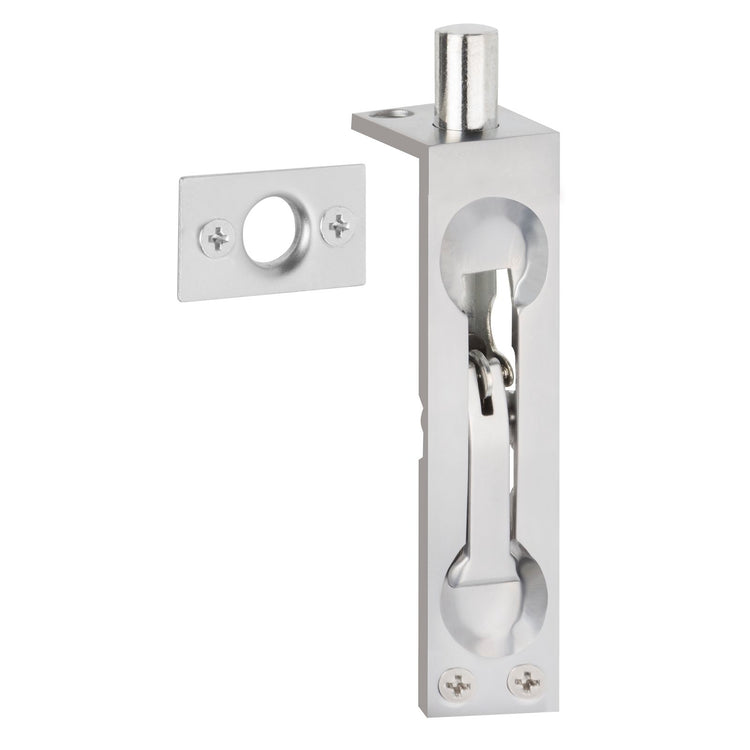 Delf Architectural 110 x 21mm Satin Chrome Flush Bolt