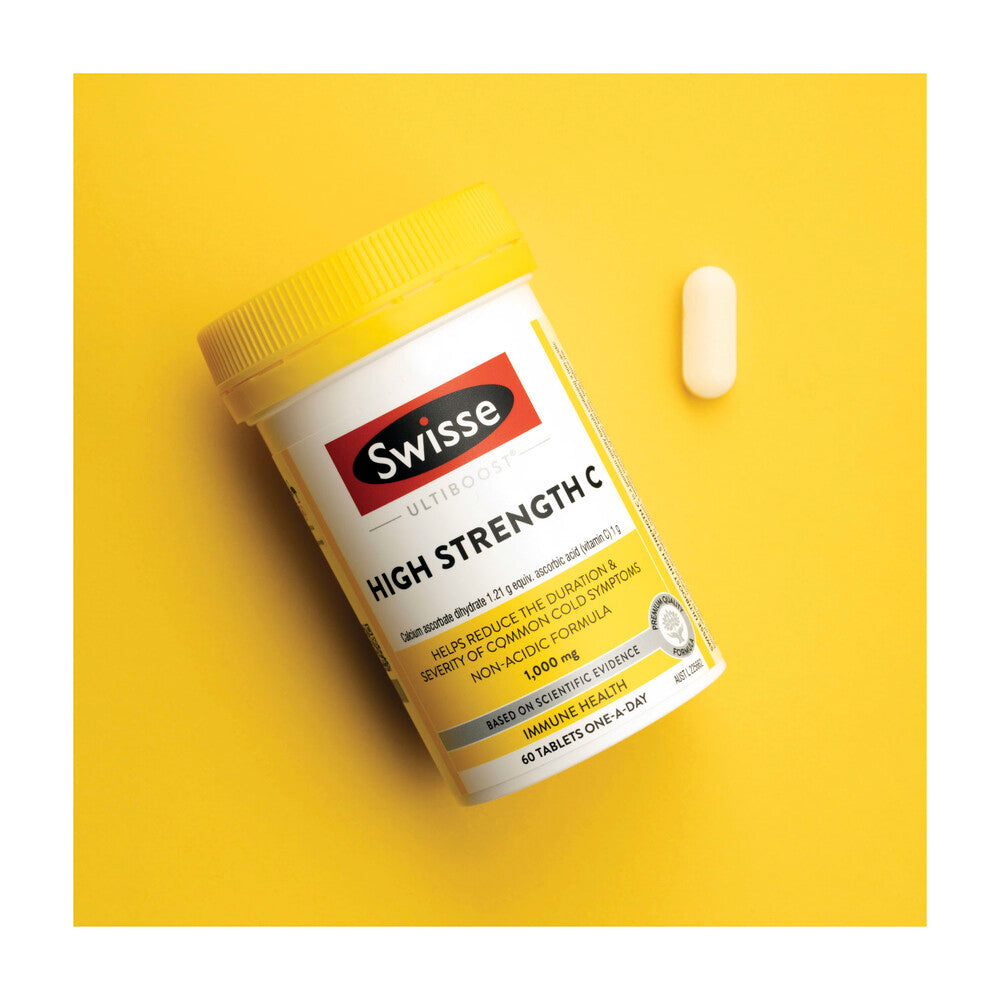 Swisse Ultiboost High Strength C For Immune System Health Support - 150 Pack