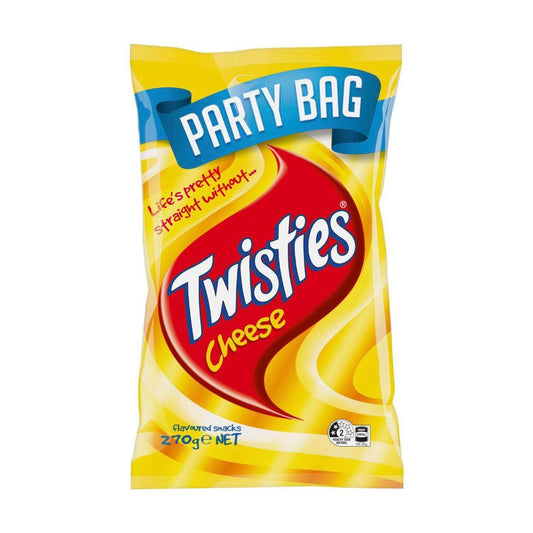 Twisties Cheese Party Size Bag Sharepack - 270g