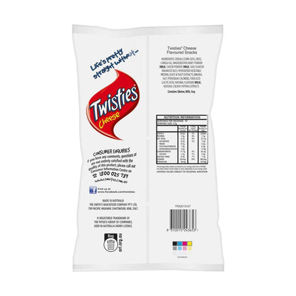 Twisties Cheese Party Size Bag Sharepack - 270g