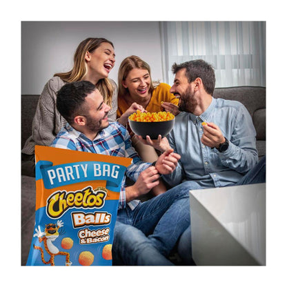 Cheetos Balls Cheese Snacks Party Bag Cheese & Bacon - 190g