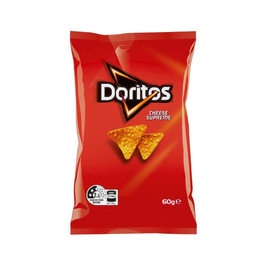 Doritos Supreme Cheese Corn Chips - 60g