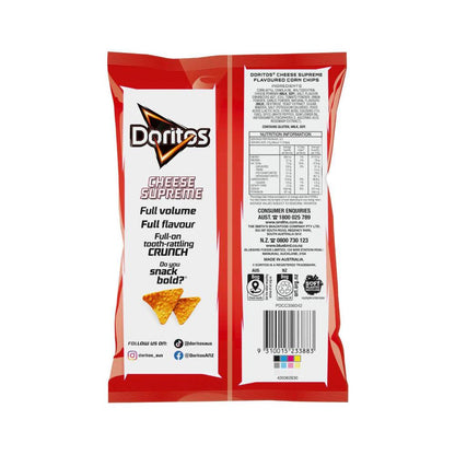 Doritos Supreme Cheese Corn Chips - 60g