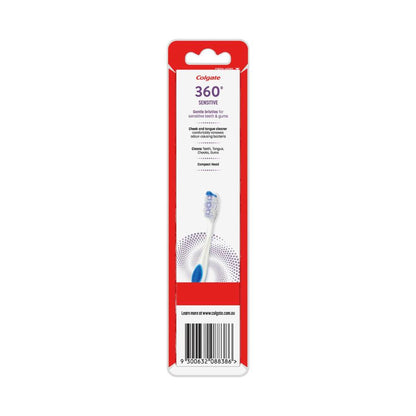 Colgate 360 Degree Sensitive Toothbrush - 2 Pack