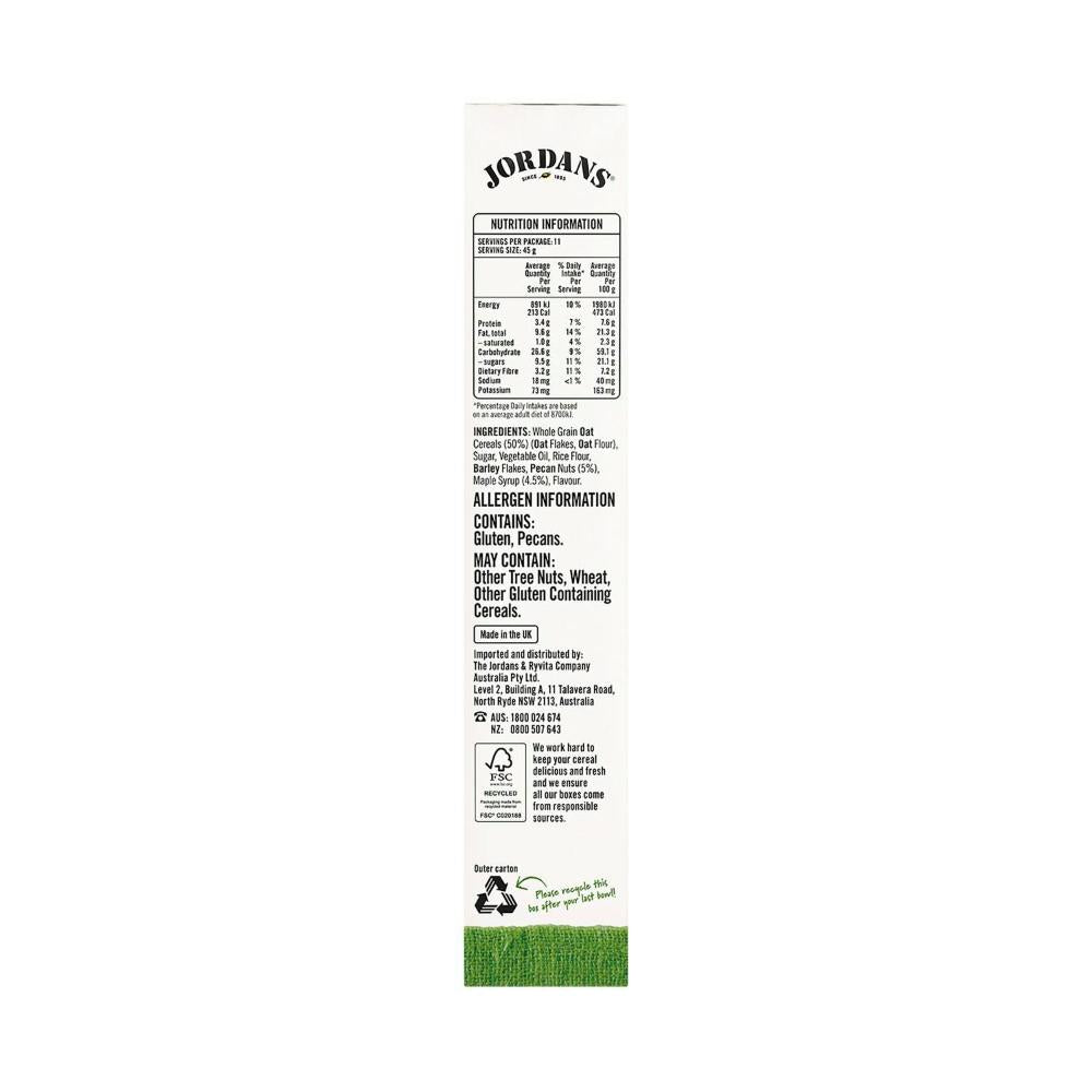 Jordans Crunchy Oat Clusters Maple & Pecan - 500g