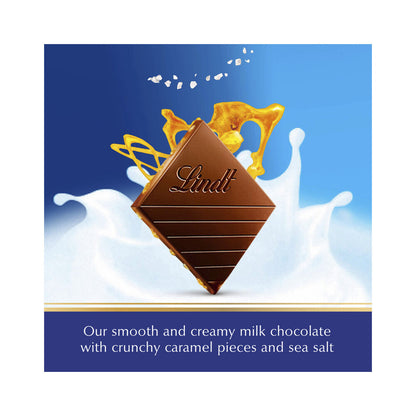Lindt Excellence Milk Sea Salt Caramel Milk Chocolate Block - 100g